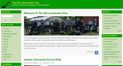 Desktop Screenshot of oldlawnmowerclub.co.uk